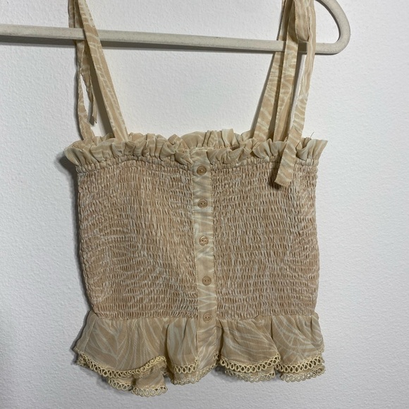 Lost + Wander Palm Friday Crop Top Sz XS - Picture 8 of 13